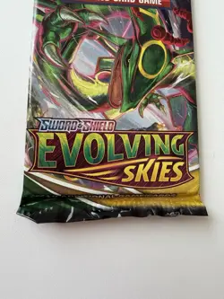 Pokemon Sword & Shield Evolving Skies Booster Pack Factory Sealed! - Image 3