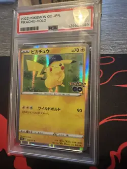 Pokemon Go 2020 Pikachu Holo #028 Rare PSA 10 Gem Mint Graded TCG Japanese - Image 2