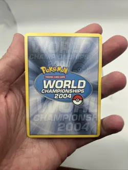 2004 World Championships Pokemon TCG 141/147 Weakness Guard Bubble Charmander LP - Image 5