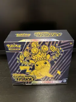 Pokemon TCG Scarlet & Violet Surging Sparks Elite Trainer Box Sealed Pokemon ETB - Image 2
