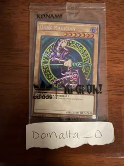 Yugioh Dark Magician ADC1-EN001 Limited Edition Adidas Prismatic Secret SEALED - Image 1