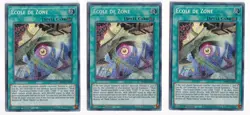 Yugioh Ecole De Zone BROL-EN021 1ST SECRET x3 (NM) - Image 1
