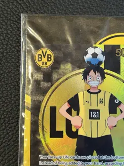 2025 MONKEY D LUFFY BVB X ONE PIECE MATCH DAY '25 PROMO CARD #ST13-003 SEALED! - Image 5