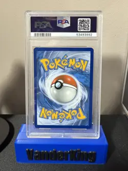 2016 Pokemon XY Evolutions MEW 53/108 Reverse Holo PSA 9 - Image 2