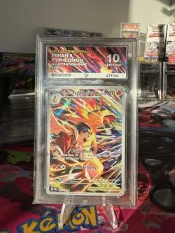 Pokemon TCG Ethan's Typhlosion Card Destined Rivals #190/182 Ace 10 - Image 1