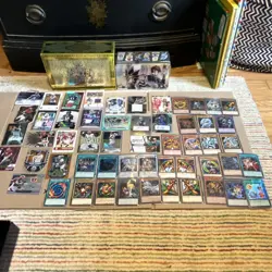 YuGiOh! /Sports Cards Lot Combined! Auto/Patch/Exodia/Blue Eyes/Dark Magician!!! - Image 1