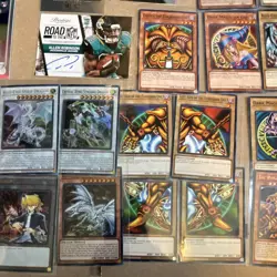 YuGiOh! /Sports Cards Lot Combined! Auto/Patch/Exodia/Blue Eyes/Dark Magician!!! - Image 3