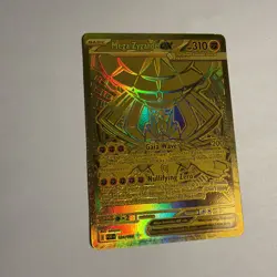Pokemon Mega Zygarde EX Gold Secret Rare Full Art Holo Card 124/088 - Image 3