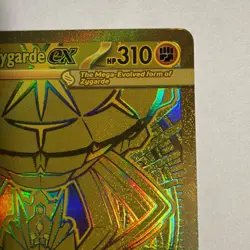Pokemon Mega Zygarde EX Gold Secret Rare Full Art Holo Card 124/088 - Image 5