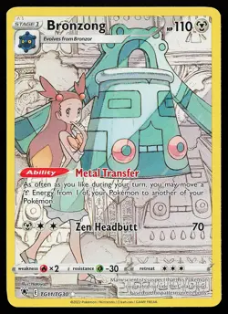 Bronzong TG11/TG30 Ultra Rare Astral Radiance Pokemon Card - Image 1