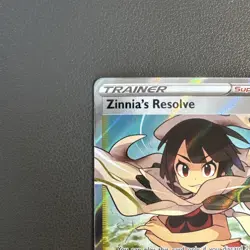 Pokemon Card - Zinnia's Resolve Evolving Skies 203/203 Ultra Rare NM - Image 3