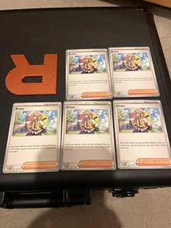 5x Arven - Scarlet Violet - Trainer Playset - 186/197 - Pokemon Card - Image 1