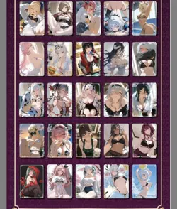 "Sexy Swimsuit" CGC Trading Cards Waifu Box Goddess Story 61 Cards - Image 4
