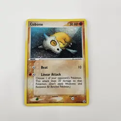 Cubone 60/112 EX FireRed & LeafGreen Pokemon Card Reverse Holo Foil Rare HP - Image 1