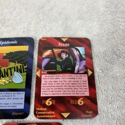 Illuminati New World Order (INWO) Card Lot - Pentagon, Texas, Epidemic - Image 3