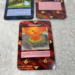 Illuminati New World Order (INWO) Card Lot - Pentagon, Texas, Epidemic - Image 4