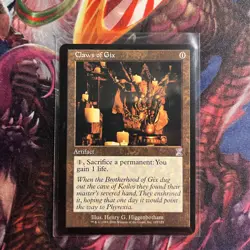 Mtg Claws of Gix MP Time Spiral Magic the Gathering Artifact Card Saga - Image 1