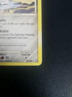 Pokemon Card Jirachi 31/146 D&P Legends Awakened Non-Holo Rare - Image 5