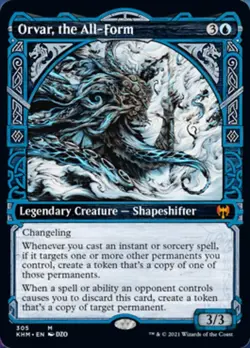 Orvar, the All-Form (Showcase) [Kaldheim] Foil Near Mint - Image 1