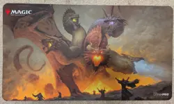 Magic the Gathering Ultra Pro Playmat Adventures in the Forgotten Realms Tiamat - Image 1