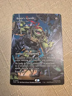 Ronin's Arsenal (Conqueror's Flail) #15 TMNT Borderless Regular Mythic - Image 1