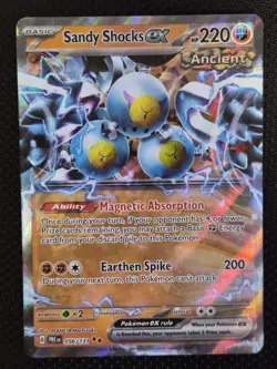 Sandy Shocks ex 056/131 Prismatic Evolutions Holo Pokemon TCG NM - Image 1