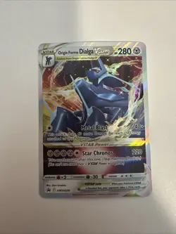Origin Forme Dialga VSTAR SWSH256 SWSH: Sword & Shield Promo Cards Holo - Image 1