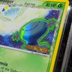 2006 POKEMON EX DRAGON FRONTIERS REVERSE HOLO #71 WOOPER CGC 10 Gem Mint - Image 3