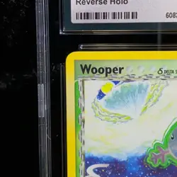 2006 POKEMON EX DRAGON FRONTIERS REVERSE HOLO #71 WOOPER CGC 10 Gem Mint - Image 4