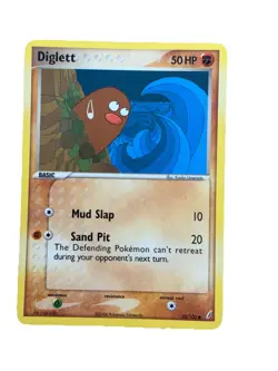 New: 2006 Pokemon TCG Diglett 50 Crystal Guardians Regular Common - Image 1