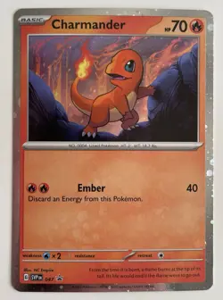 Charmander SVP047 Pokemon TCG Scarlet & Violet Promo MP - Image 1