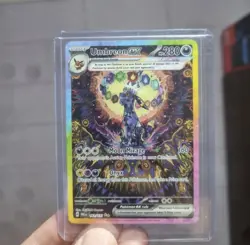 Pokemon Scarlet & Violet Prismatic Evolutions #161/131 Umbreon ex SIR Sunbreon - Image 1