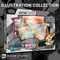 Pokemon TCG – Black Bolt & White Flare Unova Victini Illustration Collection - Image 1