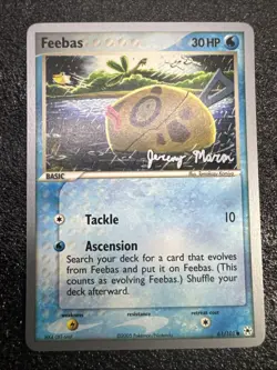 Pokemon Feebas 61/101 EX Hidden Legends 2005 World Championships Jeremy Maron - Image 3