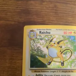 Pokemon TCG - Raichu 14/102 - Base Set Holo - Unlimited 1999 MP - Image 2