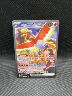 Pokemon Ethan's Ho-Oh EX 230/182 Destined Rivals Series Fresh Pull Brand New - Image 1