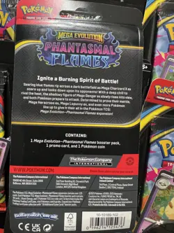 10x Pokemon TCG Phantasmal Flames Single Pack Blister Set Cottonee & Whimsicott - Image 2