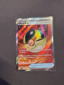 Ultra Ball 264/217 Ultra Rare Ascended Heroes Pokemon TCG NM Full Art - Image 1