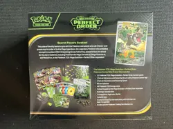 Pokemon TCG Perfect Order Pokemon Center Exclusive ETB (NEW/FACTORY SEALED) - Image 2