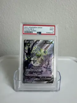 PSA 9 Celebi V (Alternate Full Art) 245/264 Swsh08: Fusion Strike Holo Pokemon - Image 2