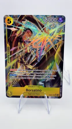 Borsalino Alt Art EB04-058 SR Adventure On Kami’s Island One Piece OP15 English - Image 1