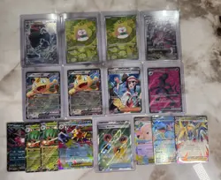 Pokemon Perfect Order 16 Card Lot Mega Ex MEP IR Full Art Illustration Rare - Image 1