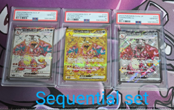 PSA 10 Charizard ex 331/190 SSR 125/108 SR 139/108 UR 3set Japanese Pokemon Card - Image 1