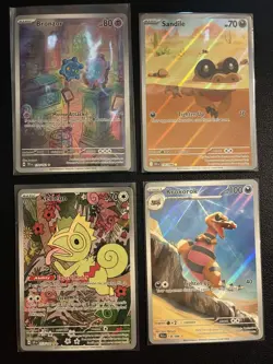 POKEMON ILLUSTRATION RARE LOT OF 12 - Image 5