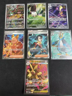 Pokemon Phantasmal Flames Lot of 7 Mega Illustration Rare/Ultra Rare M/NM - Image 1