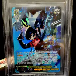 BGS 10 PSA Weiss Schwarz Persona 3 Protagonist & Thanatos Reload SP Signed 16 - Image 2