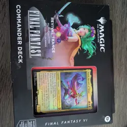 MTG - Magic: the Gathering: Final Fantasy Commander Deck : Revival Trance - NEW - Image 1