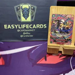 OP13-031 Trafalgar Law SP Adventure on Kami’s Island One Piece TCG English Card - Image 1