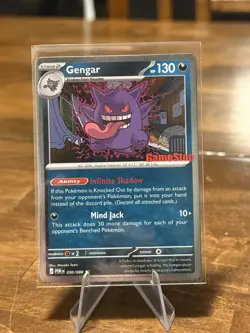 GameStop Stamped Gengar 055/088 Promo Card With One Perfect Order Sleeved Pack! - Image 2
