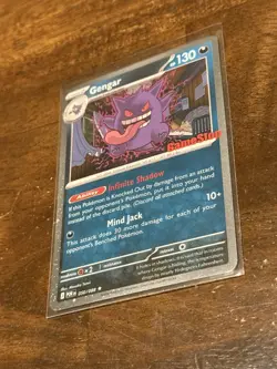 GameStop Stamped Gengar 055/088 Promo Card With One Perfect Order Sleeved Pack! - Image 3